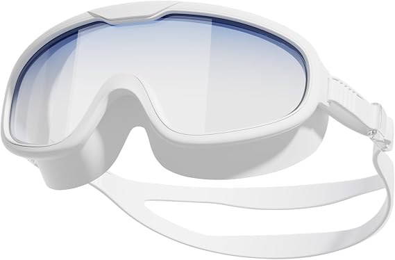 Swim Goggles, Wide View Anti fog Swimming Goggles