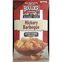 Boulder Canyon Potato Chips, Kettle Cooked, Hickory Barbeque