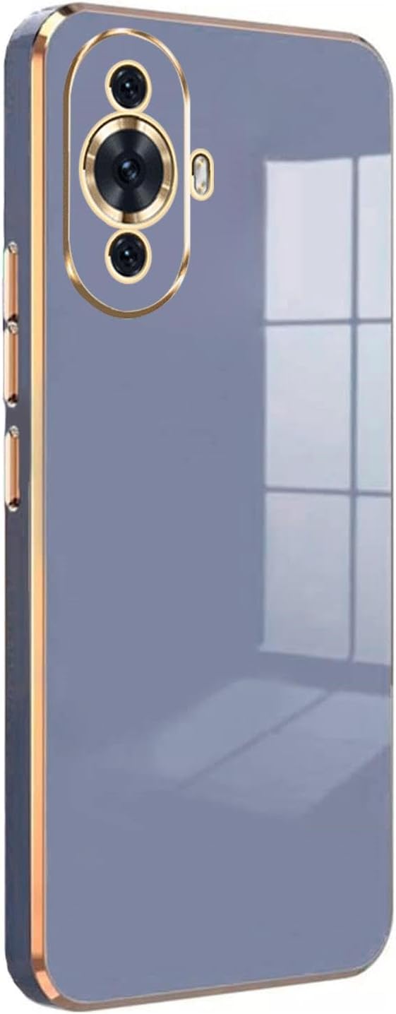 Microsonic Huawei Nova 11 Kılıf Olive Plated Lavanta Grisi [Nova 11 ile Uyumlu Kılıf - Lavanta Grisi]