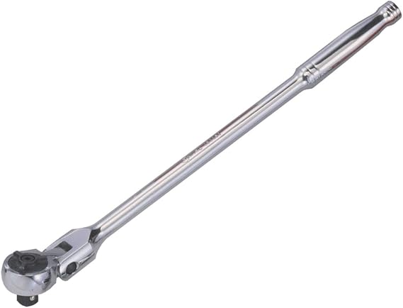 GENIUS TOOLS 1/2" Dr. 72 Teeth Flex Head Ratchet - 484464