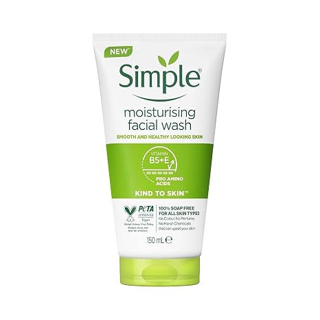 Simple Face Care Moisturising Wash Gel 150ml
