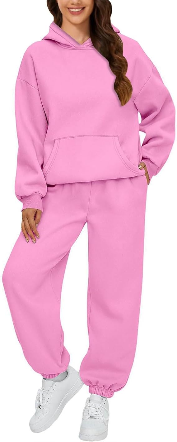 Tracksuit Womens Full Set Hoodies and Sweatpants 2 Piece Outfits