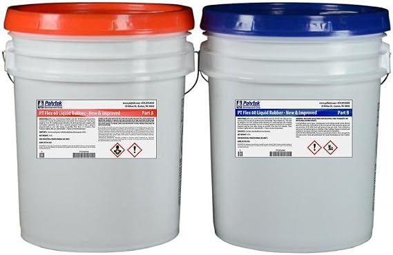 Polytek PT Flex 60 Liquid Rubber (80lb Kit)