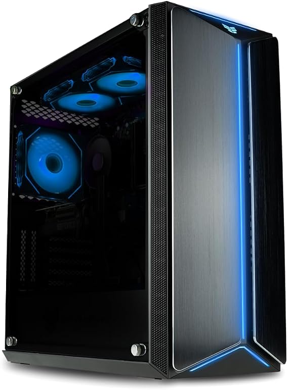 Mantis V2 - RTX 5090, 16-Core Ryzen 7 9800X3D, 64GB DDR5 RAM, 2TB NVMe Gen4 SSD, Gaming Desktop PC w/Windows 11 Pro, RGB Gamer Keyboard+Mouse,