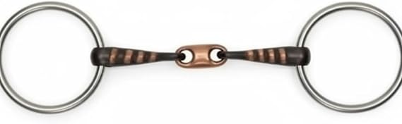 COP LOZ S/Iron Snaffle with Raised Rib