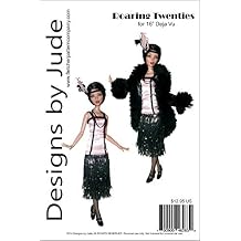 Roaring Twenties Flapper Printed Sewing Pattern for 16" Deja Vu Dolls Tonner
