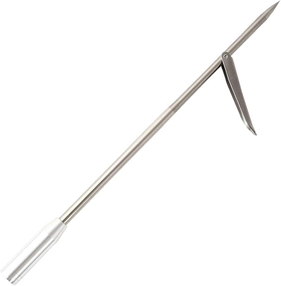Single Tip Blade 11.8 inches 30 cm / Stainless Steel Penetration, Large Maple to Keep Fish Out Rust-Proof/Screw Diameter 8mm Fish Poke Bud, Spearfishing Ultimate Dive