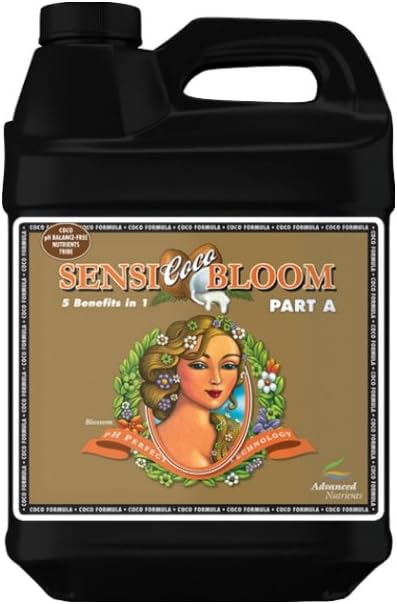 Advanced Nutrients pH Perfect Sensi Coco Bloom Part A Plant Nutrient, 10 L