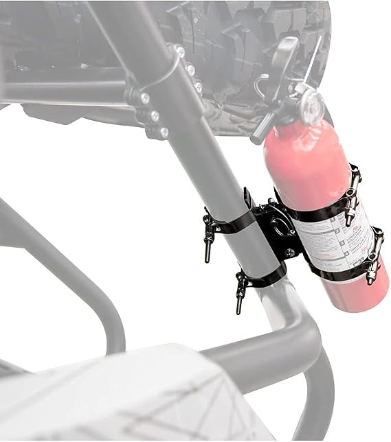 Tusk UTV Fire Extinguisher Mount Compatible with Polaris RZR XP/XP4 1000