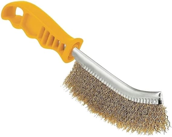 Wire Brush with Plastic Handle
