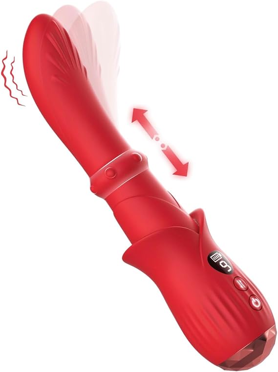 Mystical Pleasure Wand with Quirky Twists and Giggly Pulsations WE43119