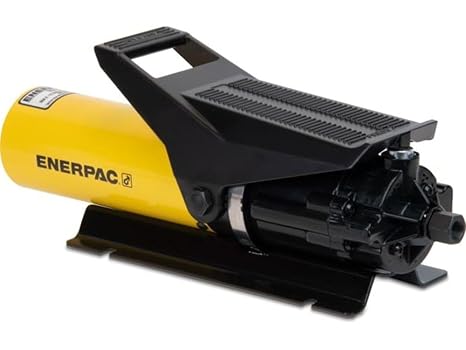 Enerpac PA-133 Air Hydraulic Pump with 10,000 Pounds Per Square Inch and Base Mounting Slots