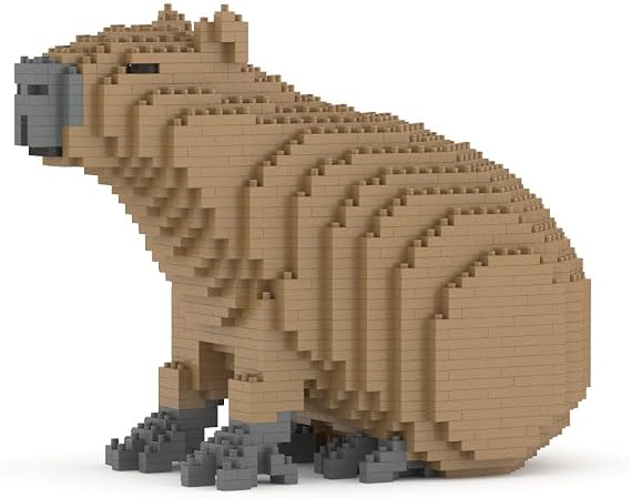 JEKCA Capybara 01S | Animal Plastic Building Blocks | Age 14+