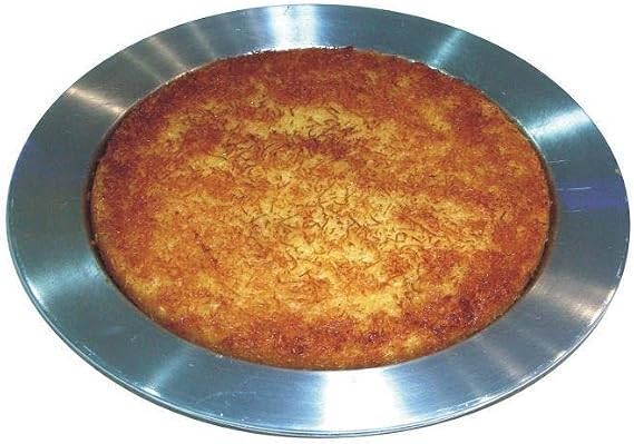 4 adet Orijinal Künefe Tabağı 12cm Süper Alüminyum Künefe Tepsisi