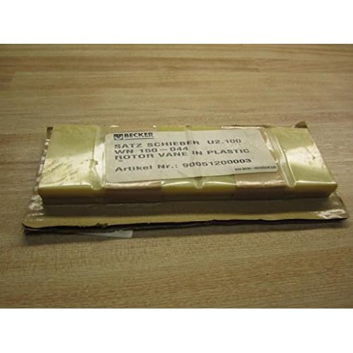 Becker 90051200003 Plastic Rotor Vane Pack of 3