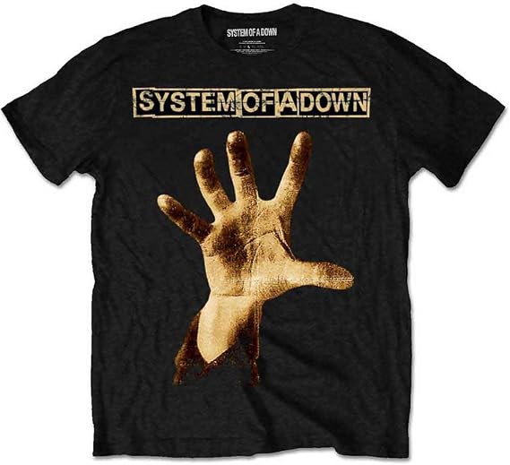 Rockoff Trade Men's Hand T-Shirt (Pack of 1)