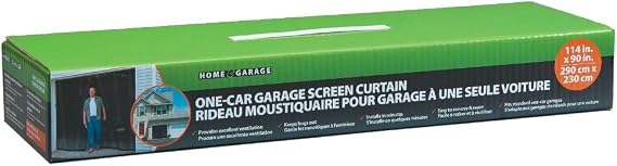Saint-Gobain ADFORSFSP8590-U ADFORS 1-Garage Screen Curtain, 114 x 90