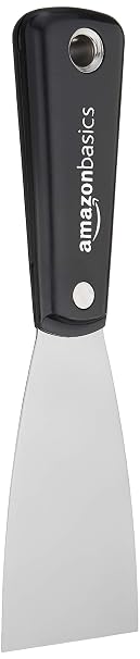 Amazon Basics Flex Professional Grade Putty Knife Scraper with Carbon Steel Blade, 2"