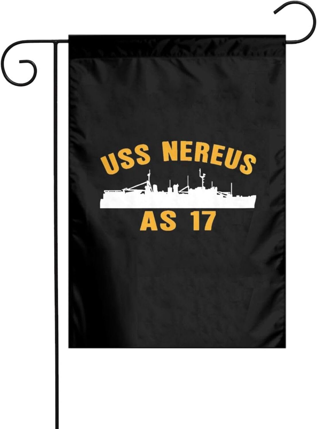Uss Nereus As 17 12x18in Garden Home Courtyard Flag