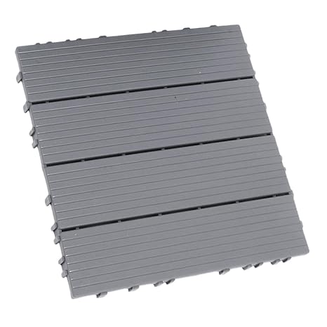 Decking Wood with Easy Maintenance Antislip and Surface Waterproof Interlocking Floor Tiles Plastic for Flooring Patio Backyards and Outdoor