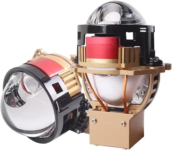 Sanvi 3'' L80 Bi LED Projector Lenses In Headlight 5500k 3000k Light 3R G5 Car Automotive Acceesories