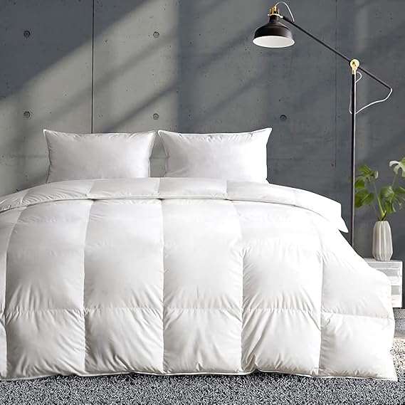 APSMILE Lightweight Duvet Insert Oversize Queen,Summer Down Fiber Comforter