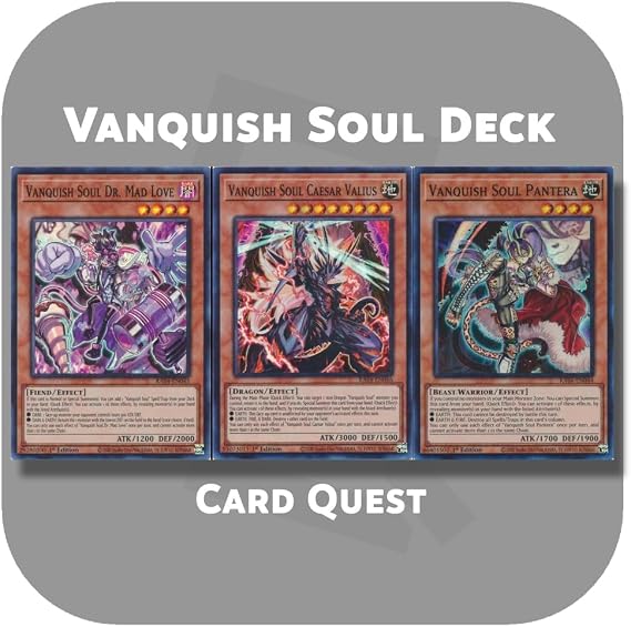 Complete Custom Deck for Yu-Gi-Oh! - Vanquish Soul Deck