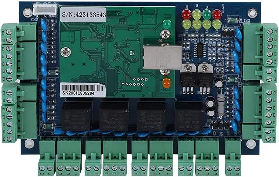 Access Control Board,Network IP Access Control Panel Board Reader for Wiegand 4 Door Use