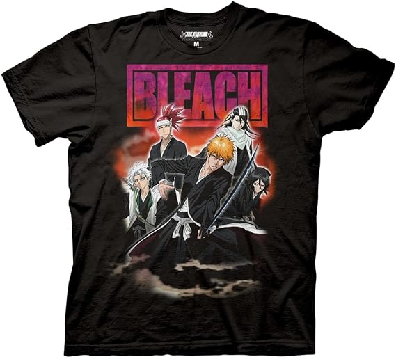 Ripple Junction Bleach Group Smoke Adult T-Shirt