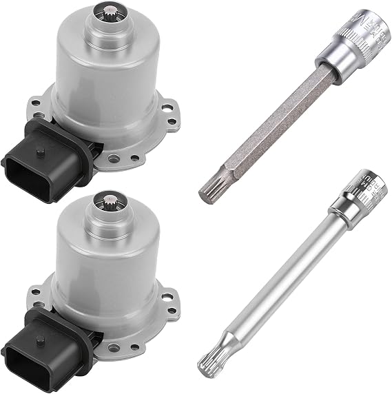 2PCS AE8Z-7C604-A Automatic Transmission Clutch Actuators A/B + DPS6 Dual Clutch Transmission Reset Tool 1/4'' Drive and 3/8" Drive