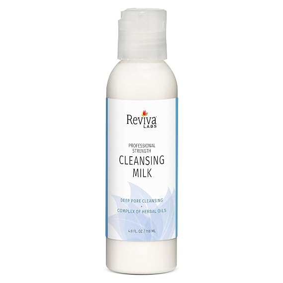Cleansing Milk, Gentle Facial Cleanser & Makeup Remover, 4 fl oz