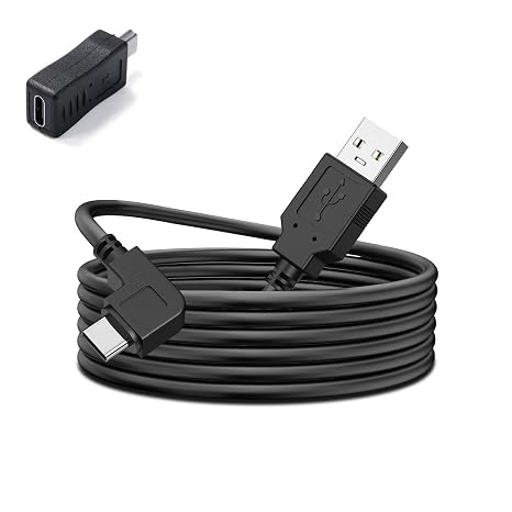 Power Cord Dash Cam for Rove R2-4K, 11.5 ft USB C Cable for REDTIGER Camera