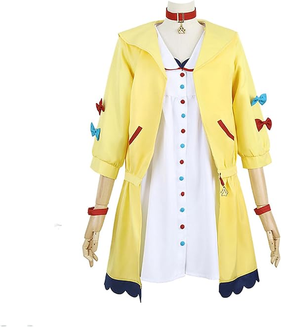 Weixu - Anime Inugami Korone Cosplay Costume Uniform Jacket for Halloween Carnival Party