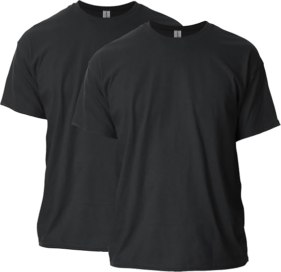 Gildan Men's Cotton T-Shirt (Pack of 2)