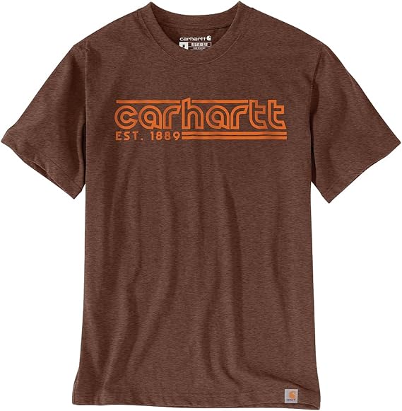 Carhartt Men's Irvine Relaxed Logo T-Shirt