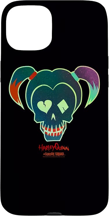 Suicide Squad Harley Quinn Skull Case for iPhone 15 Plus