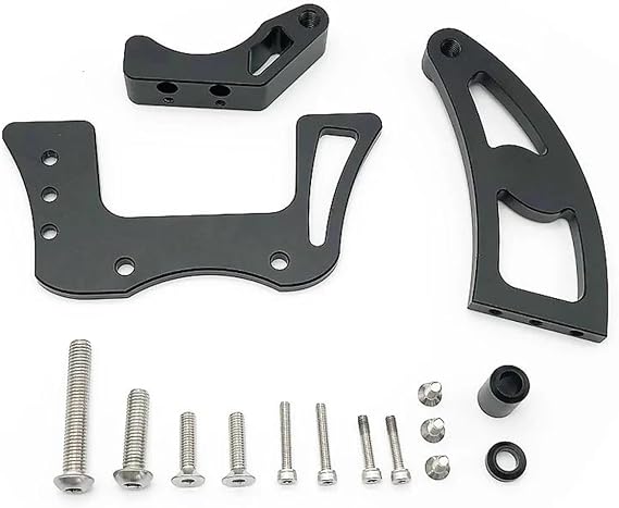 Shock Absorber for Dualtron Victor Thunder II Steering Stabilizer Damper Mount Kit Electric Scooter Parts Damper Assembly Anti-Vibration(Only Bracket1)