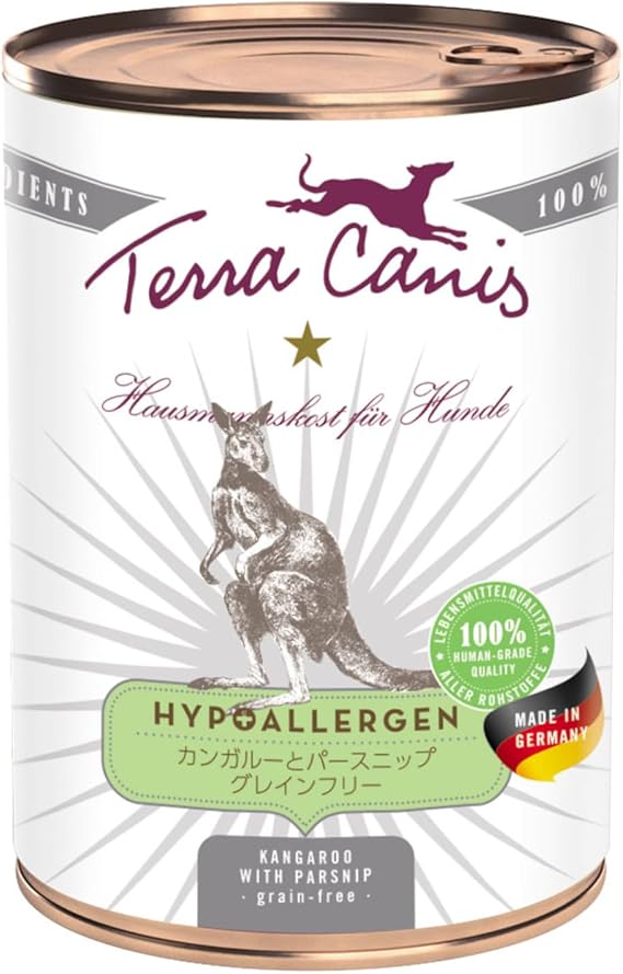 Terracanis Hypo Kangaroo and Persnip Grain Free 400g