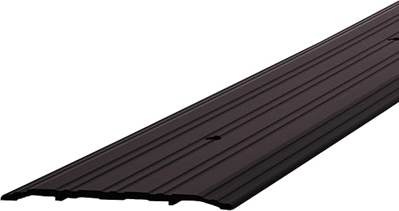 MD Building Commercial Flat-Profile Threshold, Bronze, 5in x 1/4in x 72in