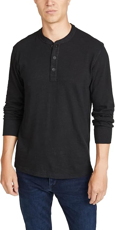rag & bone Men's Long Sleeve Classic Henley