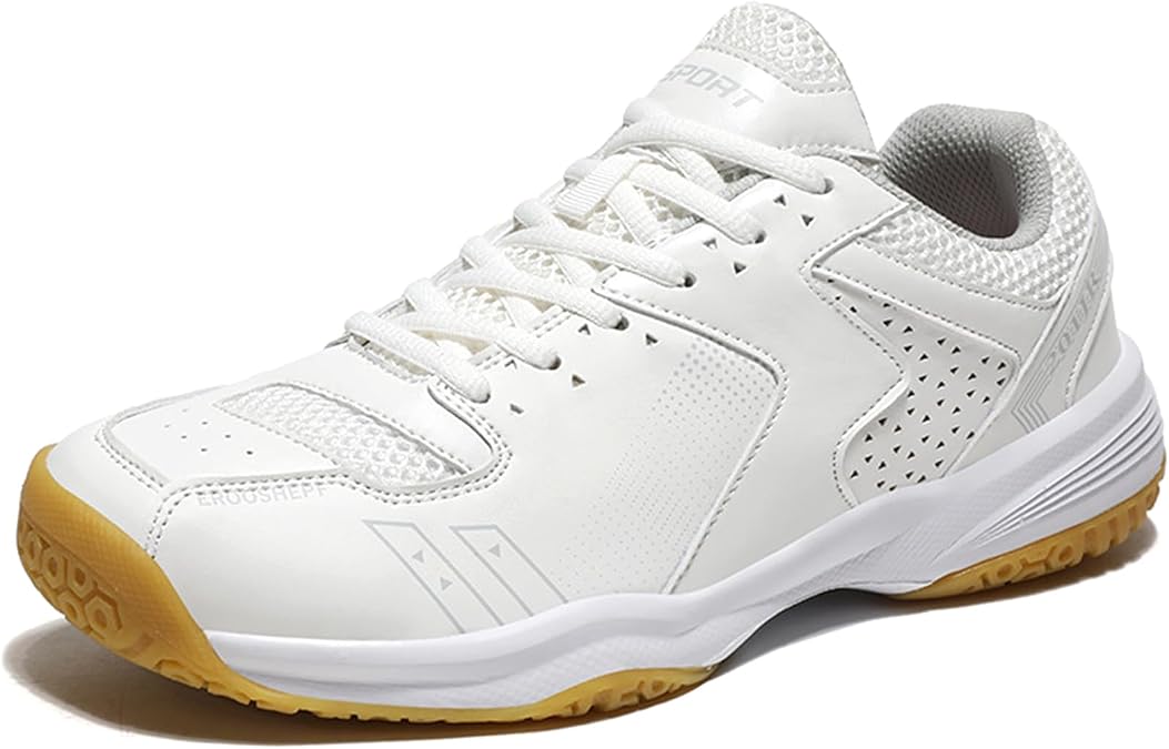 Pickleball Tennis Shoes for Mens Athletic Indoor Court Shoes Comfort Lightweight Fashion Table Tennis Badminton Training