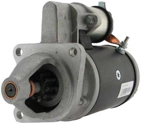 New Starter Motor Compatible with International Payloader HB-25 Various Engines 1967-1976 Ag Tractor B2275 / B3434 Dsl Eng 64-76 Replaces 26193 26193A/D 26193D 704447R95 265-45102 260-62145 S4517