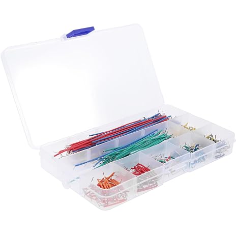 560pcs Preformed Breadboard Jumper Wire 14 Lengths Assorted