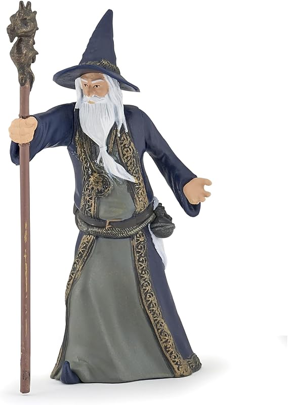 Papo Realistic The Sorcerer Figurine Toy, Fantasy Collection, Kids Ages 3+