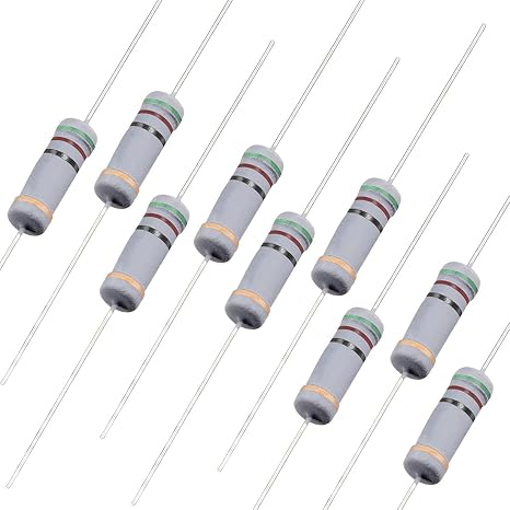 uxcell 50Pcs 51 Ohm Resistor 2W 5% Tolerance Carbon Film Resistors