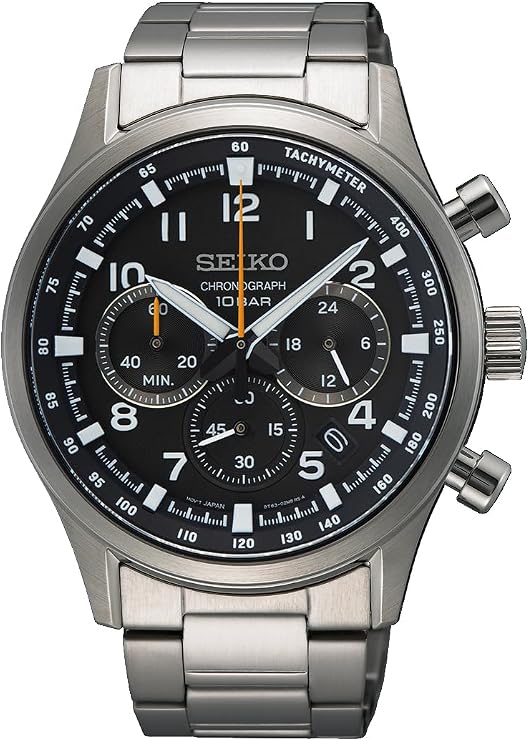 Seiko Chronograph SSB447 Çelik Kordon Erkek Kol Saati