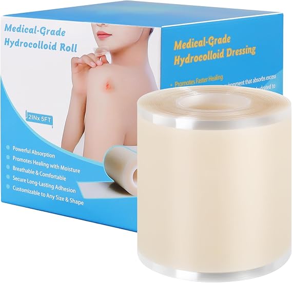 Hydrocolloid Bandage Roll, 2in x 5ft