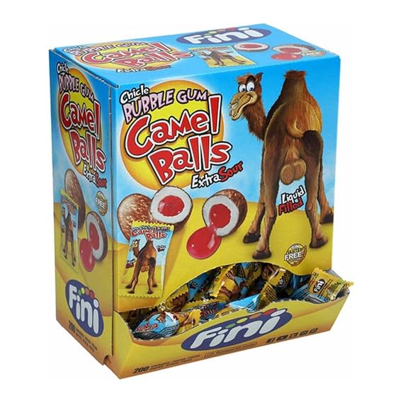 Fini Camel Bubble Gum Balls (Pack of 200)