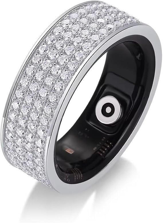 2.56" Anti Oxidation Luxury Intelligent Waterproof Ring for Monitoring Heart Rate, Blood Oxygen, and Healthy Sleep