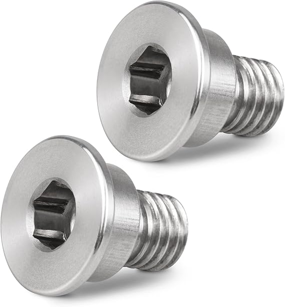 Bevinsee 2pcs Brake Disc Rotor Screw Set Replace 34211161806